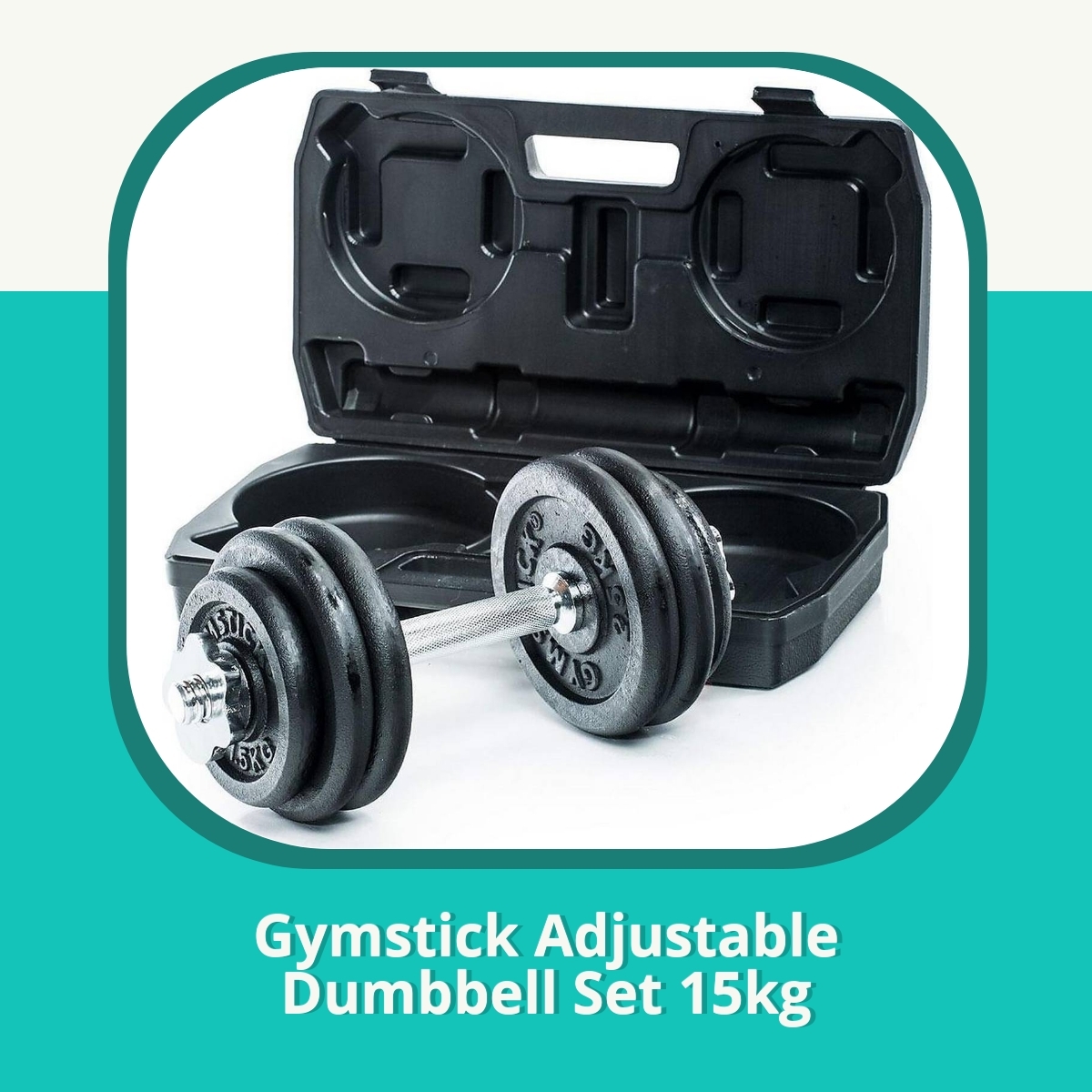 Recension af Gymstick Adjustable Dumbbell Set 15kg