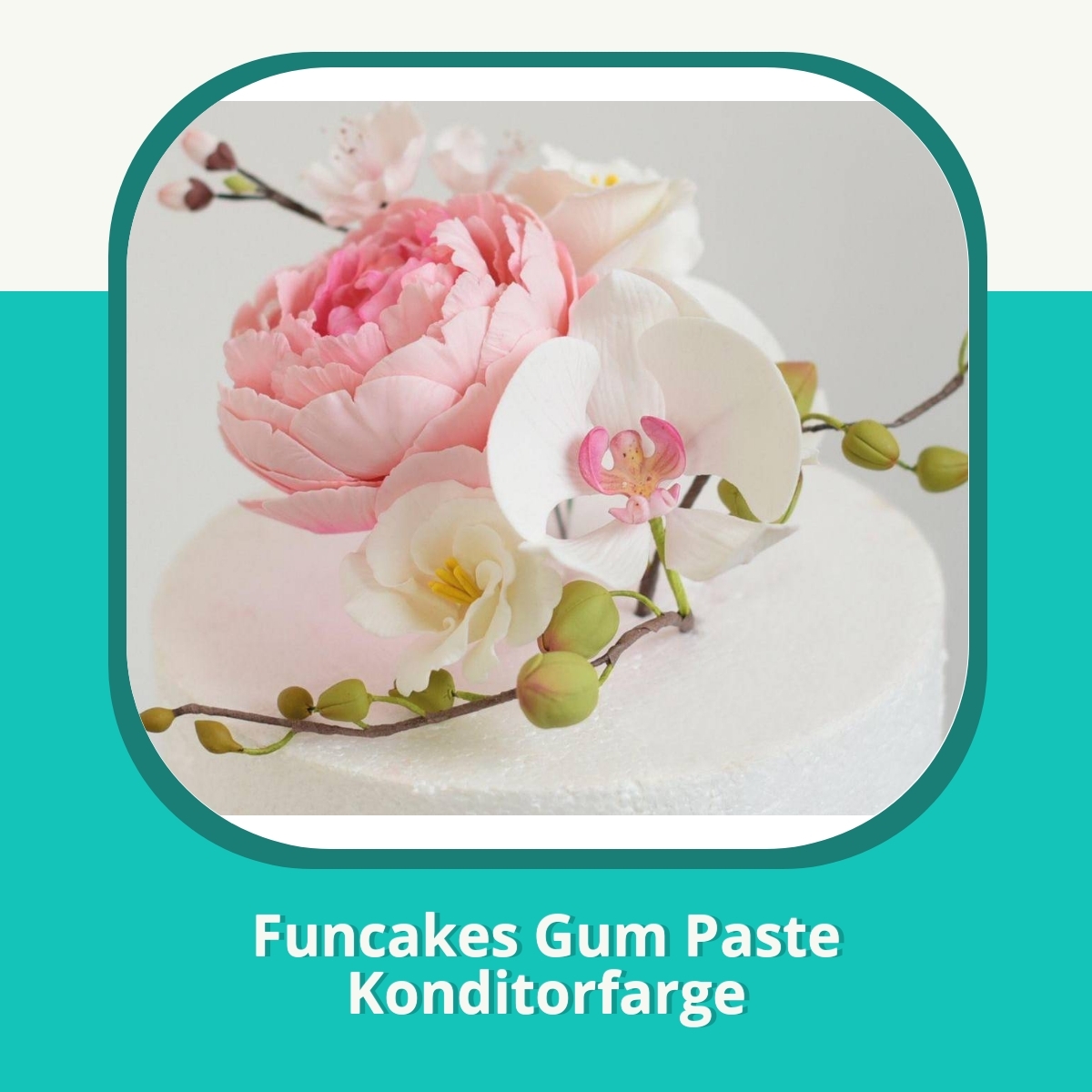 Anmeldelse af Funcakes Gum Paste Konditorfarge