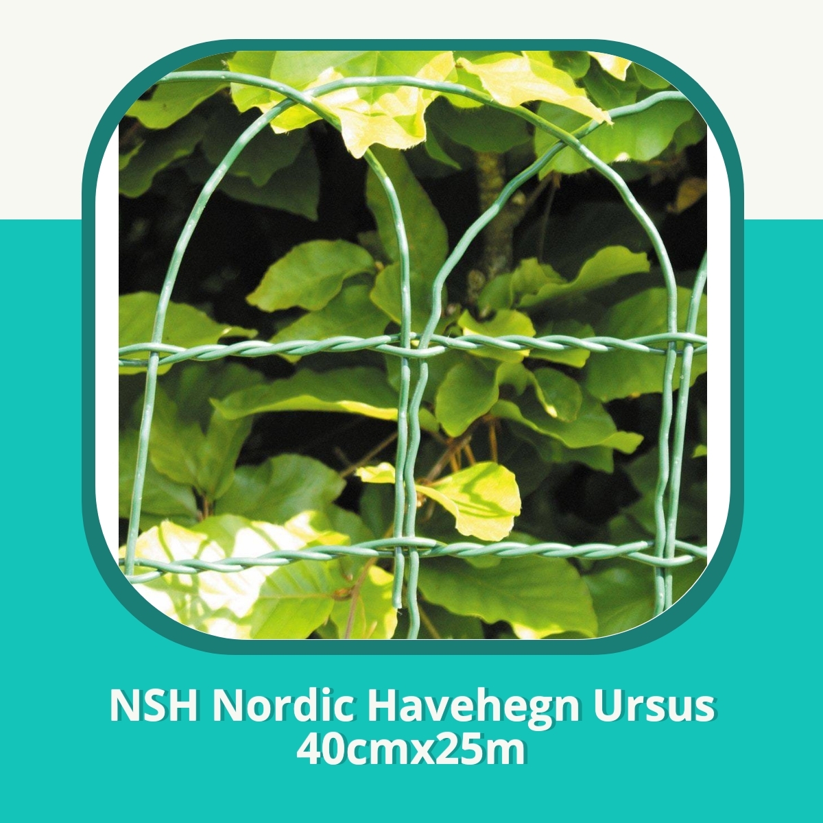Anmeldelse af NSH Nordic Havehegn Ursus 40cmx25m