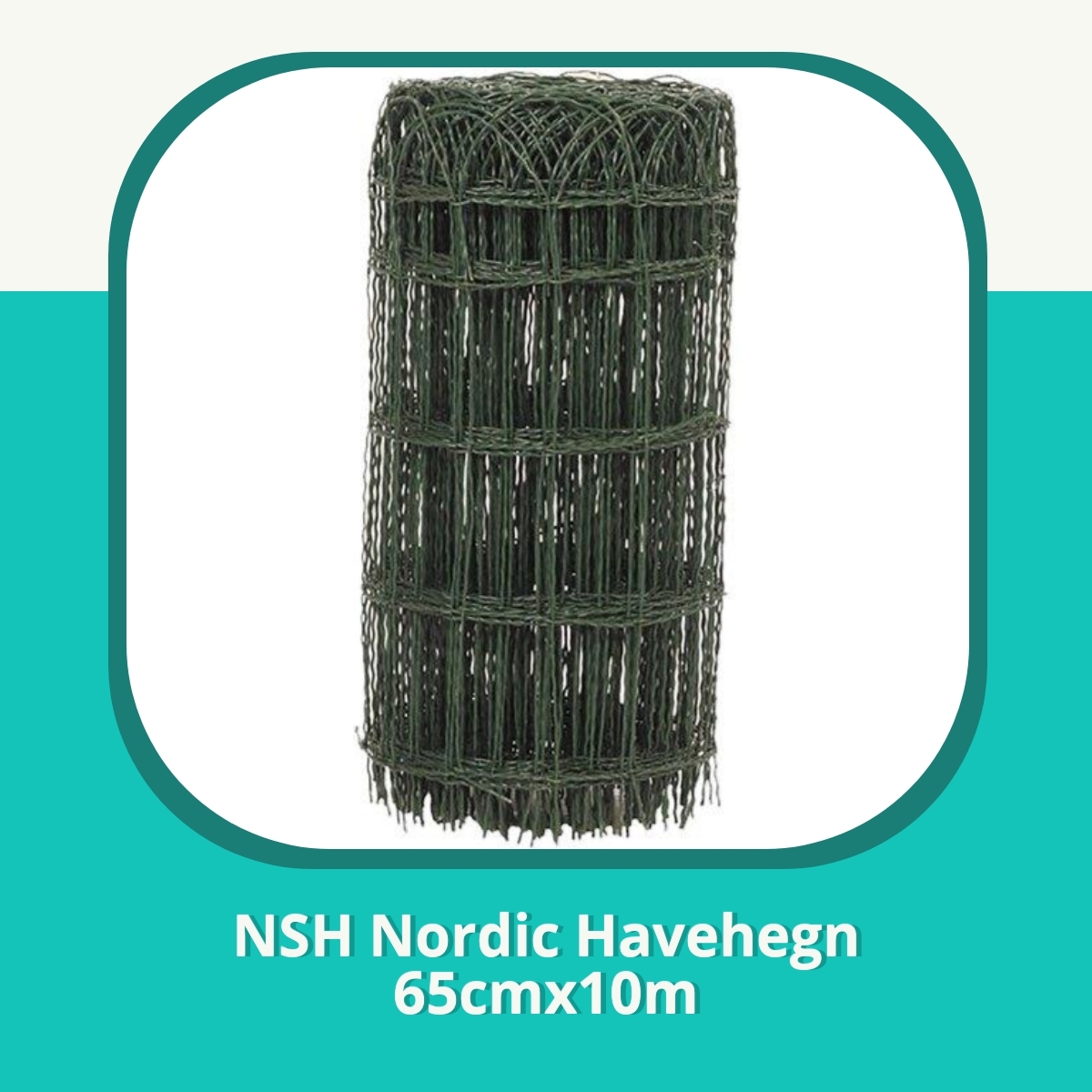 Anmeldelse af NSH Nordic Havehegn 65cmx10m