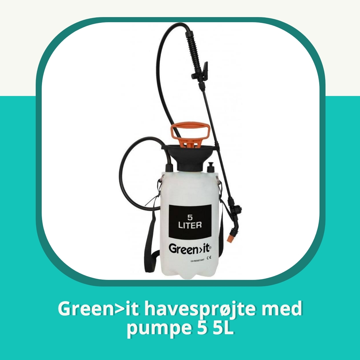 Recension af Green>it havesprøjte med pumpe 5 5L