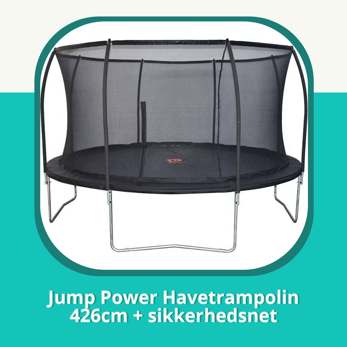 Anmeldelse af Jump Power Havetrampolin 426cm + sikkerhedsnet