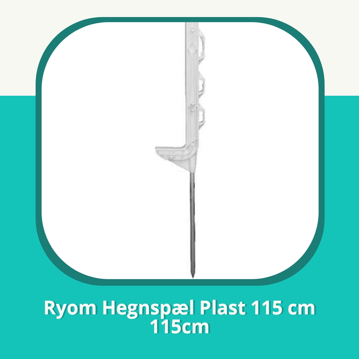 Recension Ryom Hegnspæl Plast 115 cm 115cm