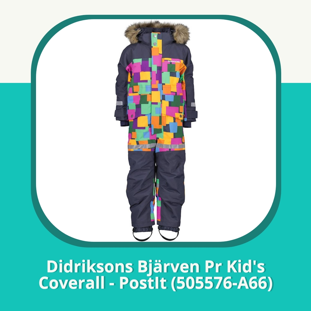 Anmeldelse af Didriksons Bjärven Pr Kid's Coverall - PostIt (505576-A66)