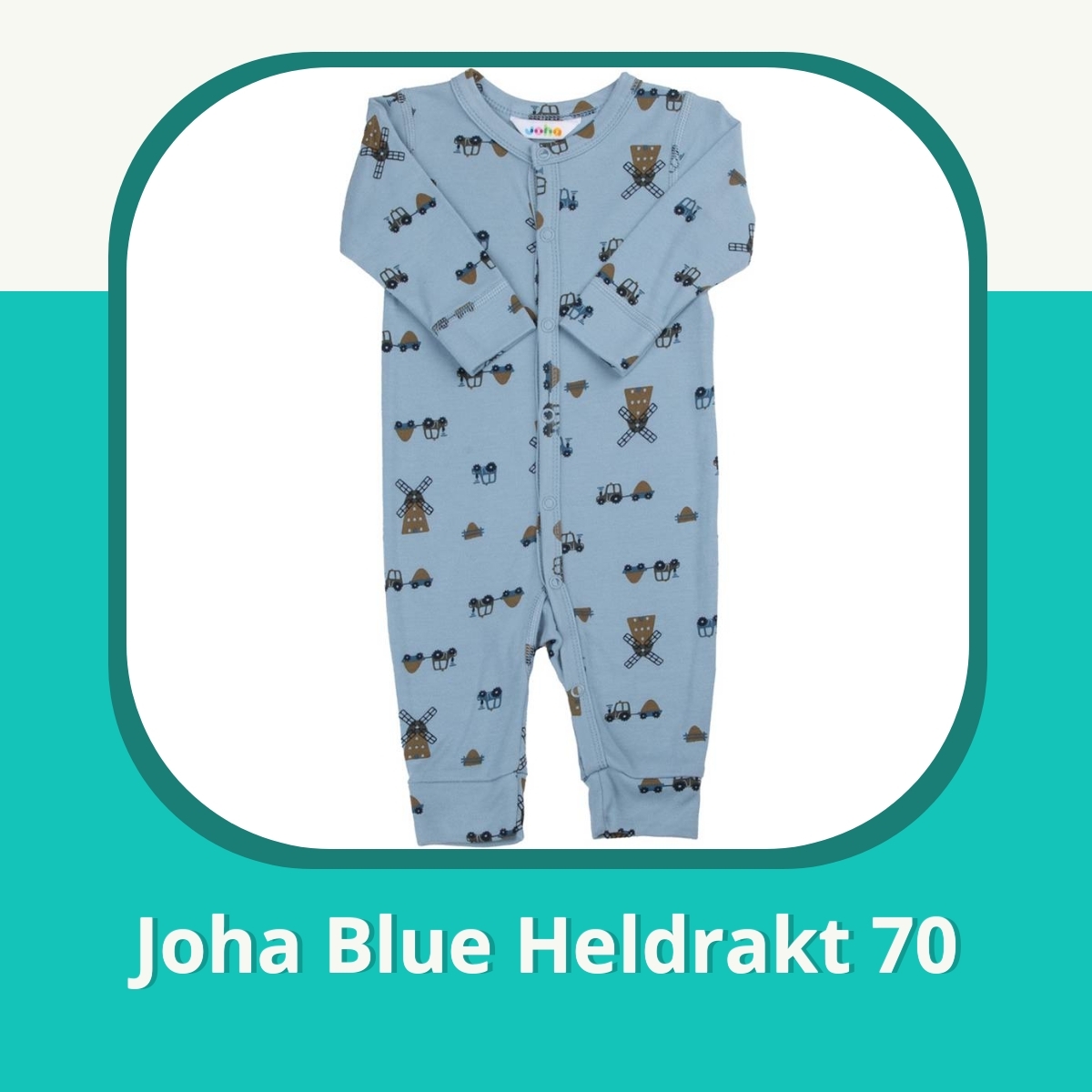 Anmeldelse af Joha Blue Heldrakt 70