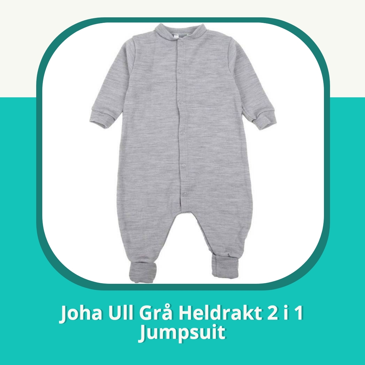 Anmeldelse af Joha Ull Grå Heldrakt 2 i 1 Jumpsuit