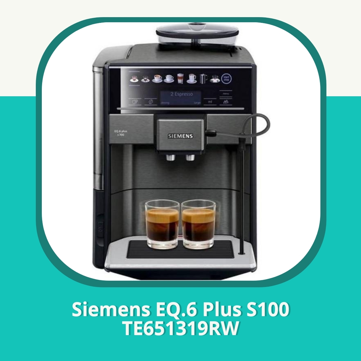 Anmeldelse af Siemens EQ.6 Plus S100 TE651319RW