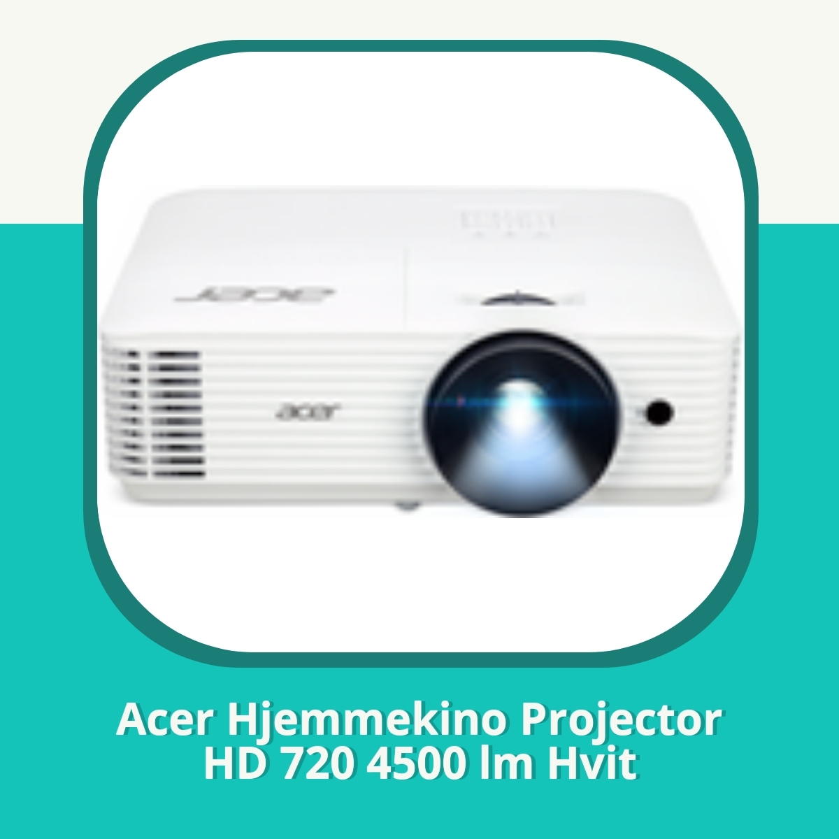 Anmeldelse af Acer Hjemmekino Projector HD 720 4500 lm Hvit