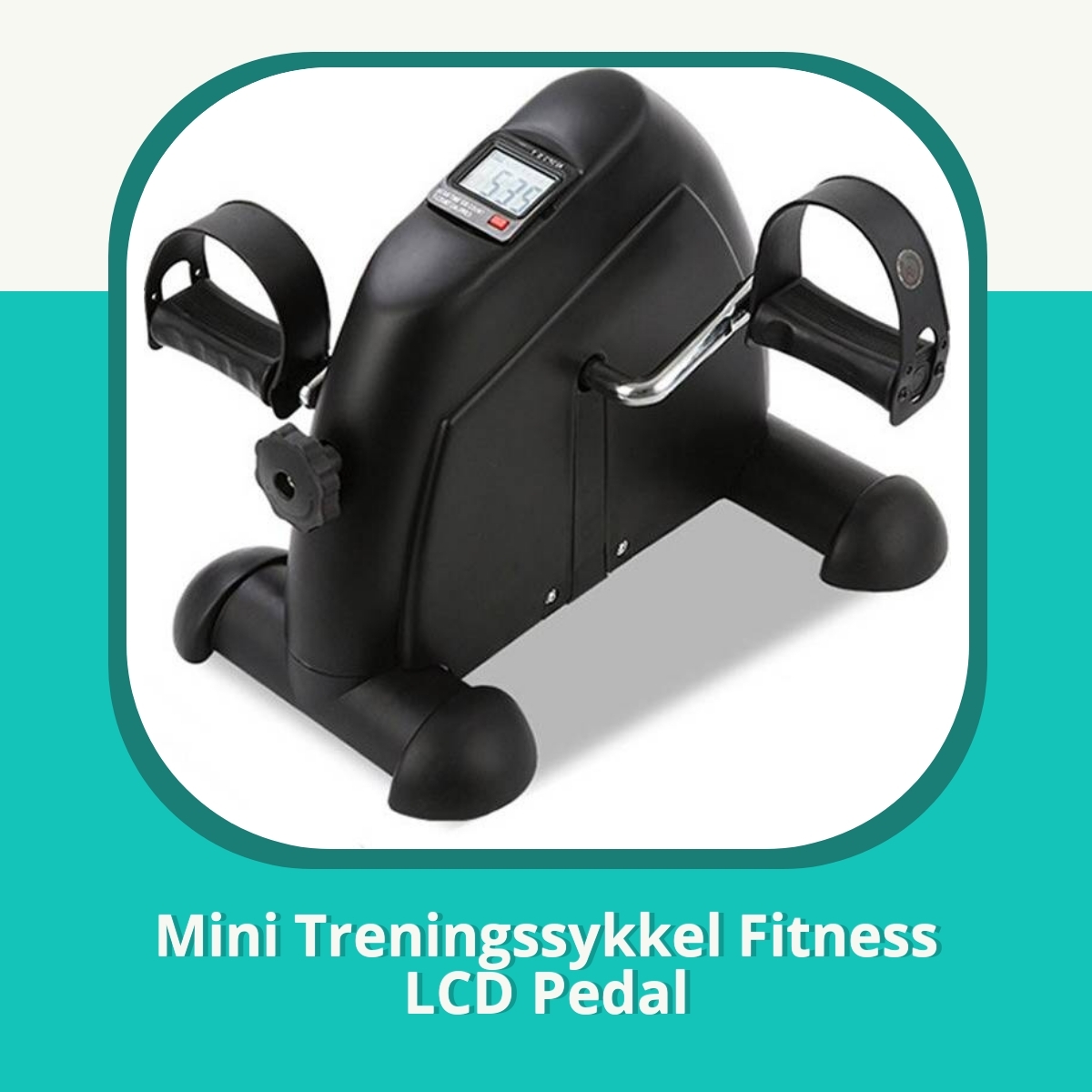 Anmeldelse Mini Treningssykkel Fitness LCD Pedal