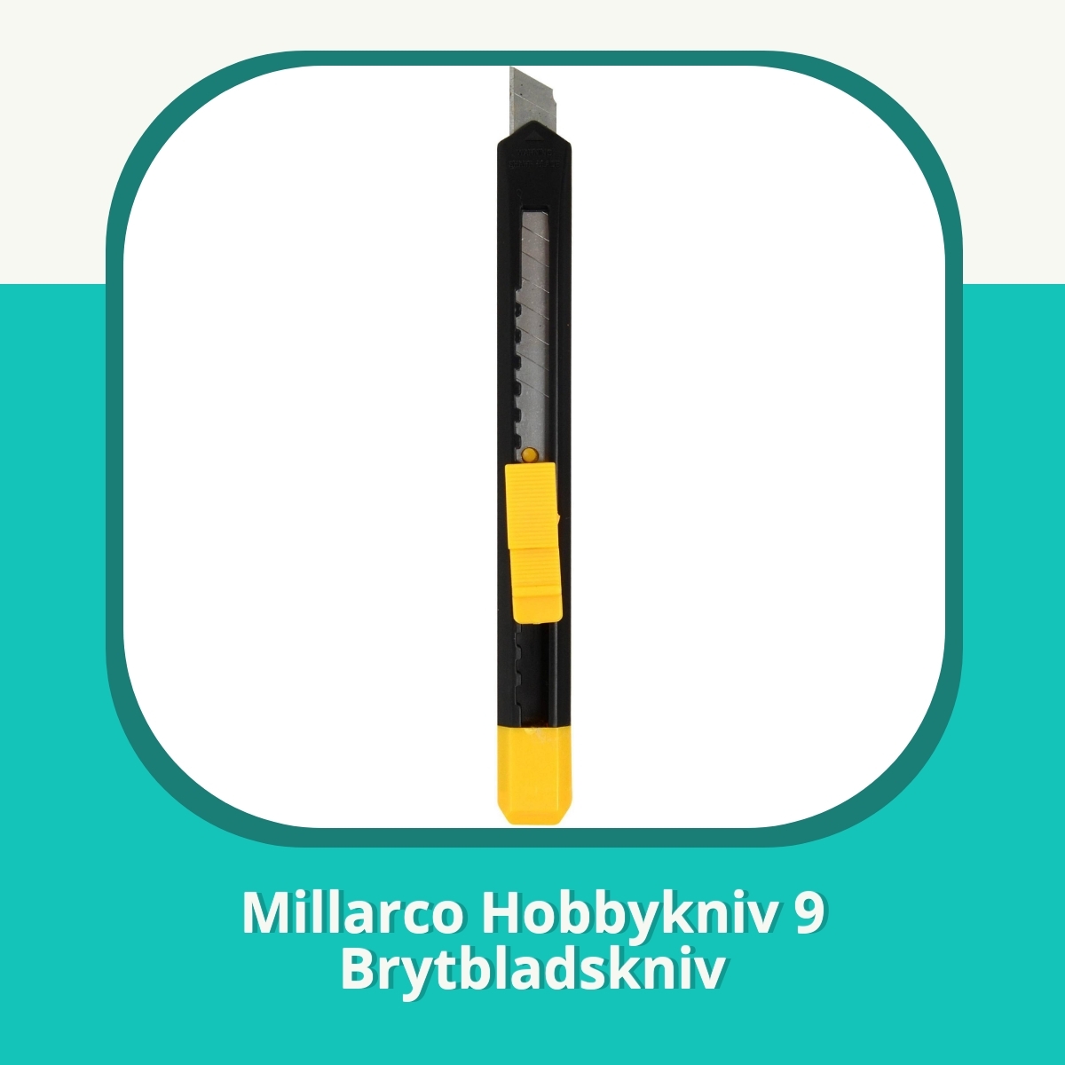 Recension af Millarco Hobbykniv 9 Brytbladskniv
