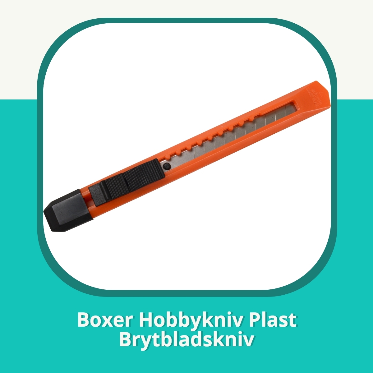 Recension af Boxer Hobbykniv Plast Brytbladskniv