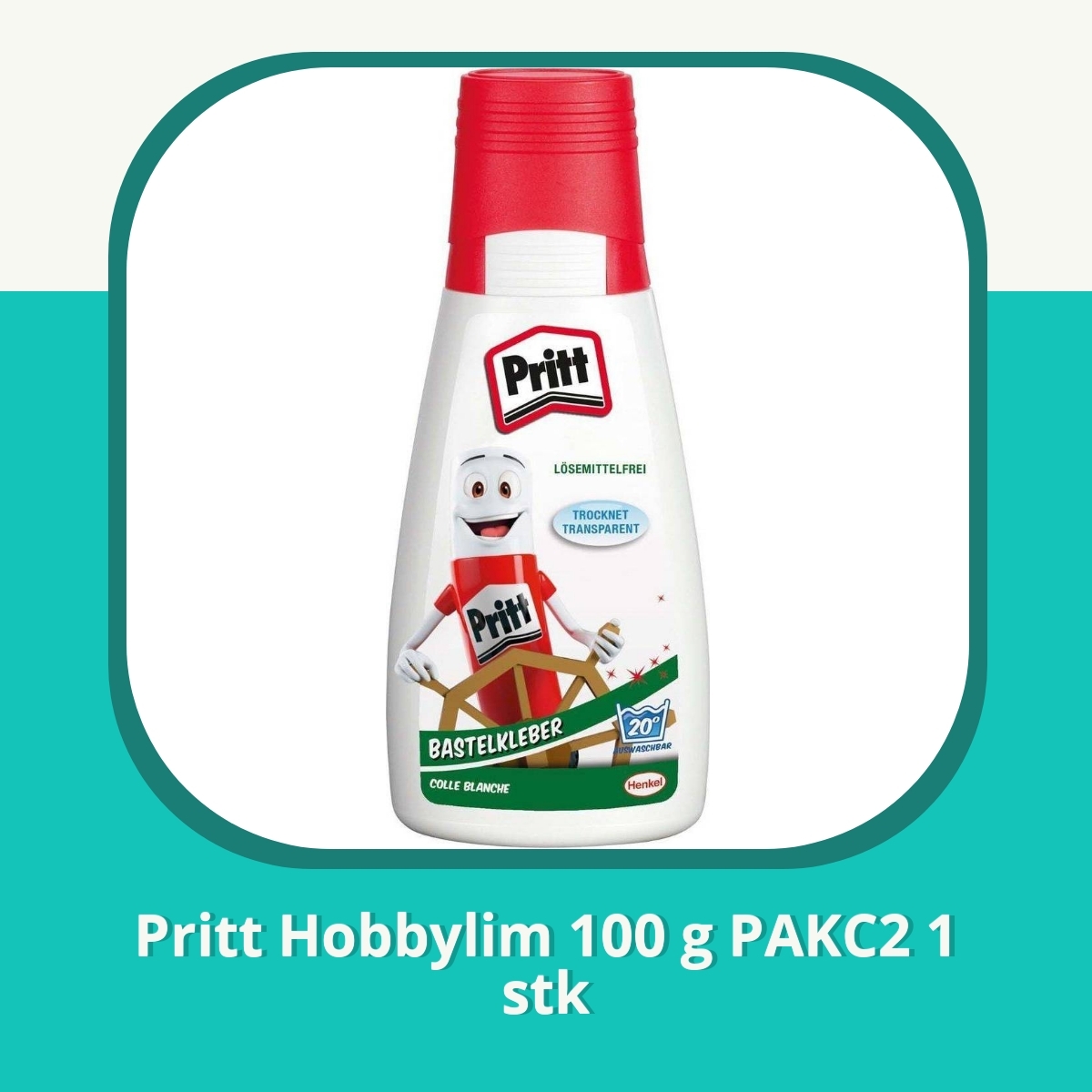 Anmeldelse af Pritt Hobbylim 100 g PAKC2 1 stk