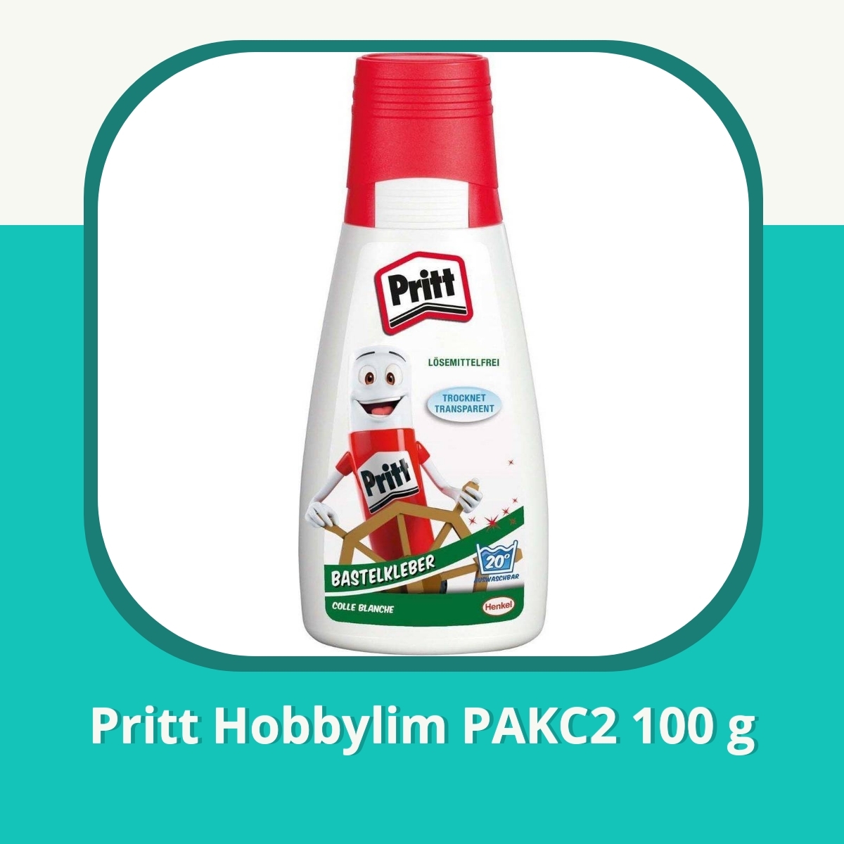 Recension af Pritt Hobbylim PAKC2 100 g