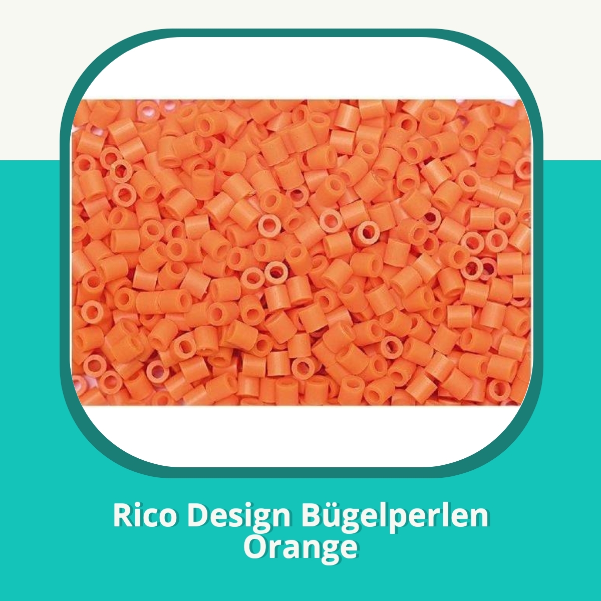 Anmeldelse af Rico Design Bügelperlen Orange