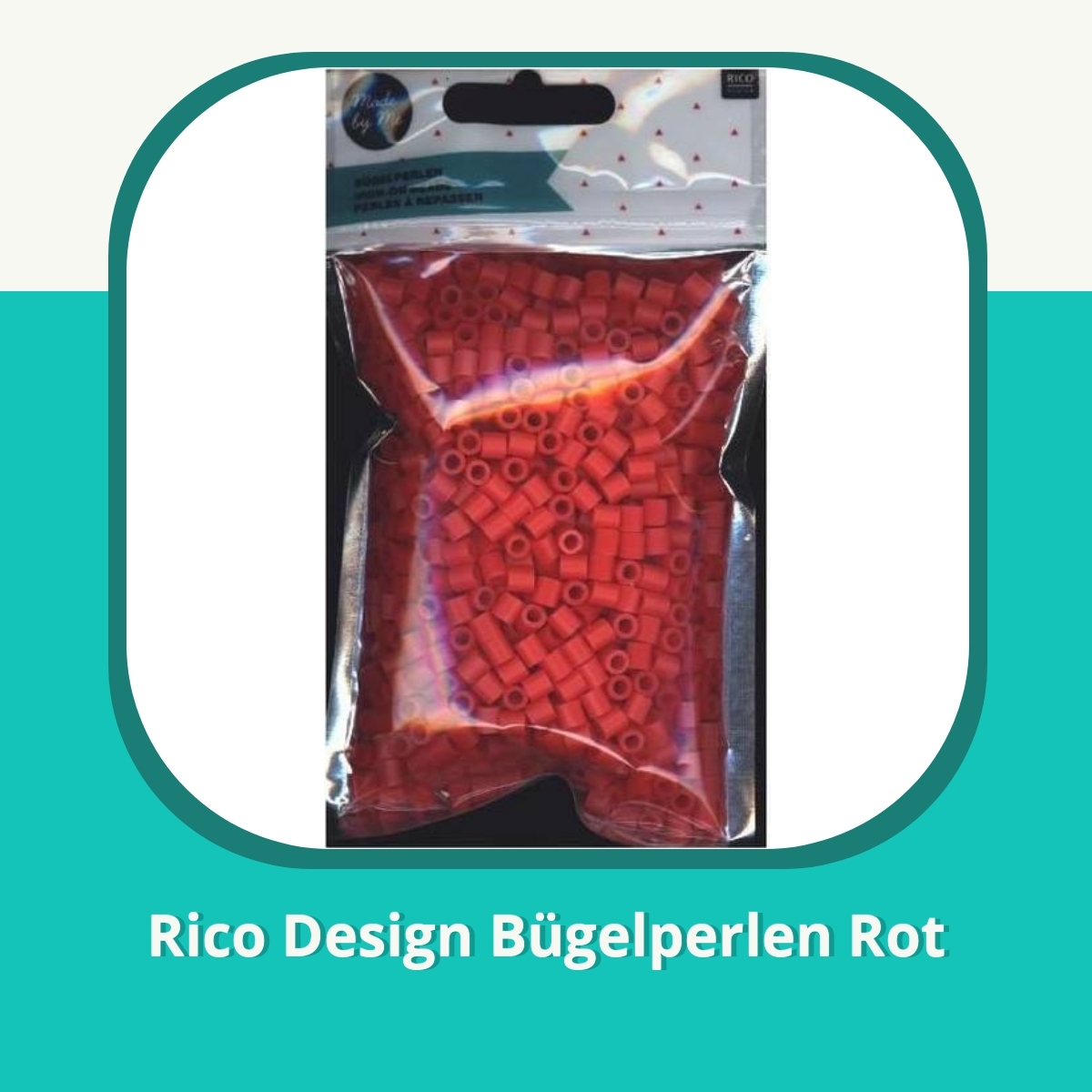 Anmeldelse af Rico Design Bügelperlen Rot