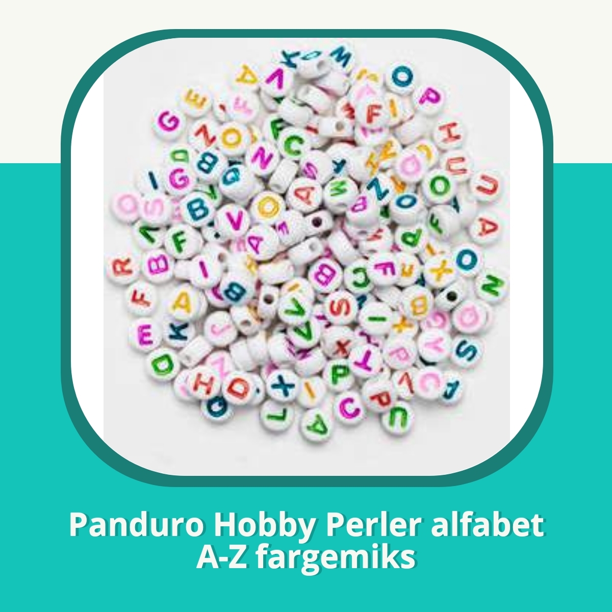Anmeldelse af Panduro Hobby Perler alfabet A-Z fargemiks