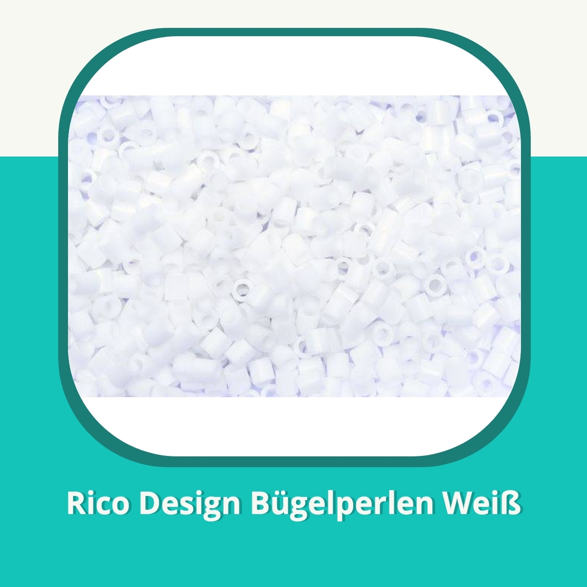 Anmeldelse af Rico Design Bügelperlen Weiß