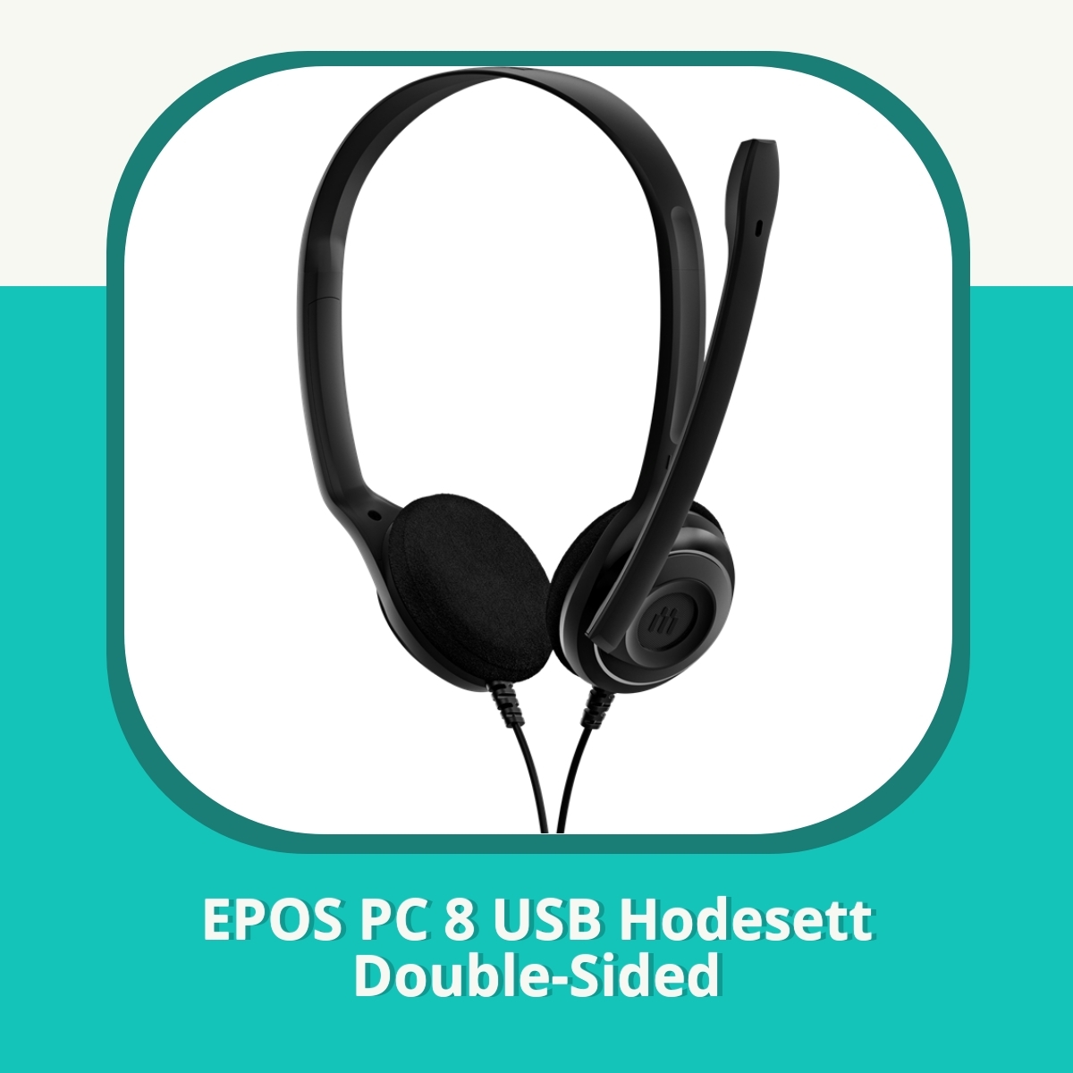 Anmeldelse af EPOS PC 8 USB Hodesett Double-Sided