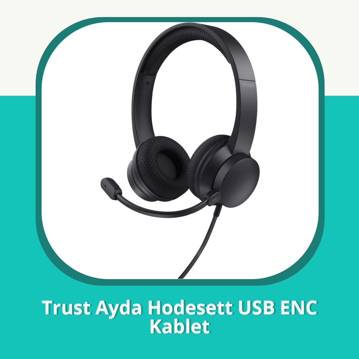 Anmeldelse af Trust Ayda Hodesett USB ENC Kablet