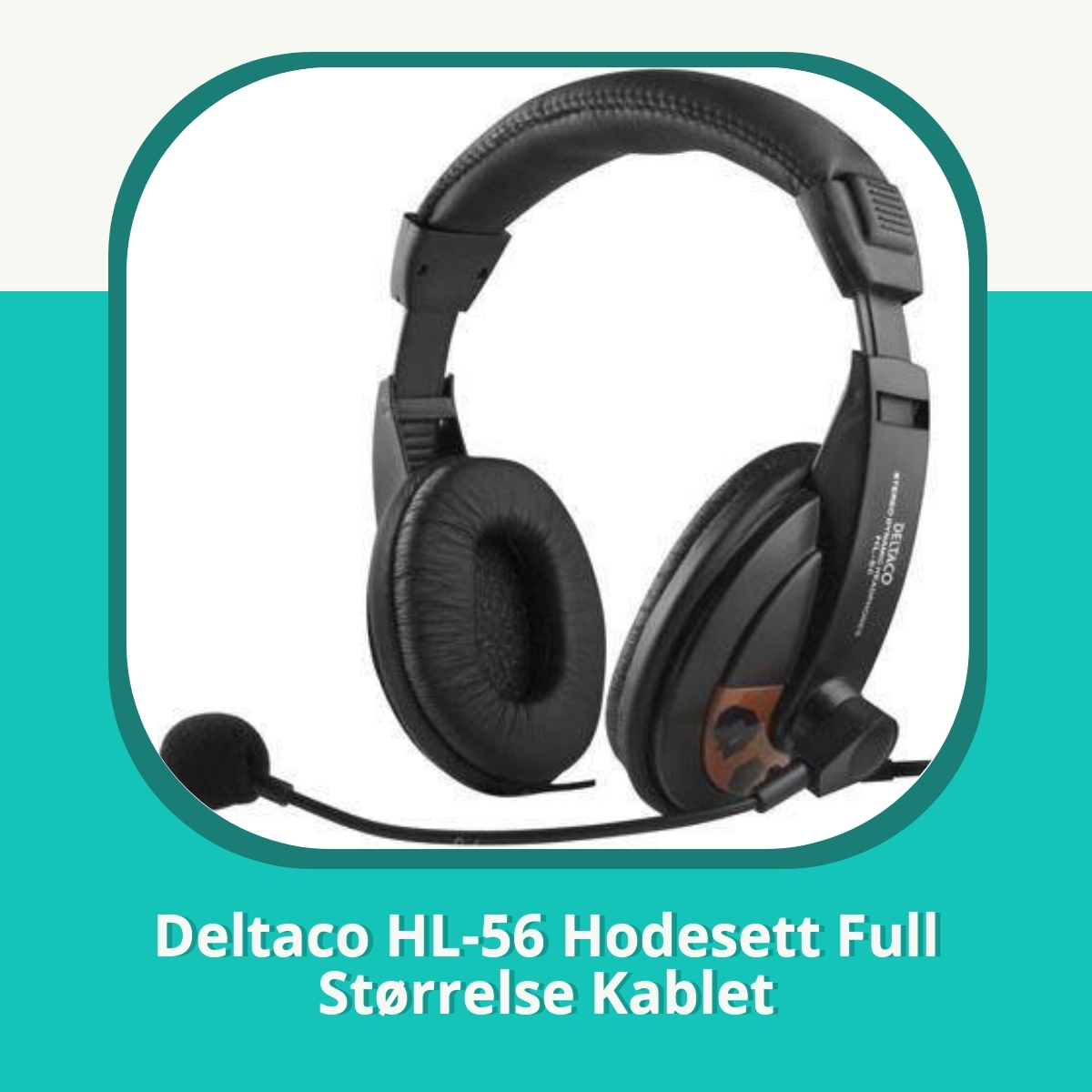 Anmeldelse af Deltaco HL-56 Hodesett Full Størrelse Kablet
