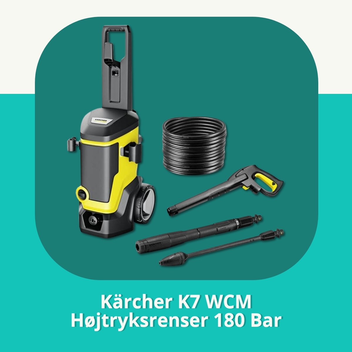 Anmeldelse af Kärcher K7 WCM Højtryksrenser 180 Bar