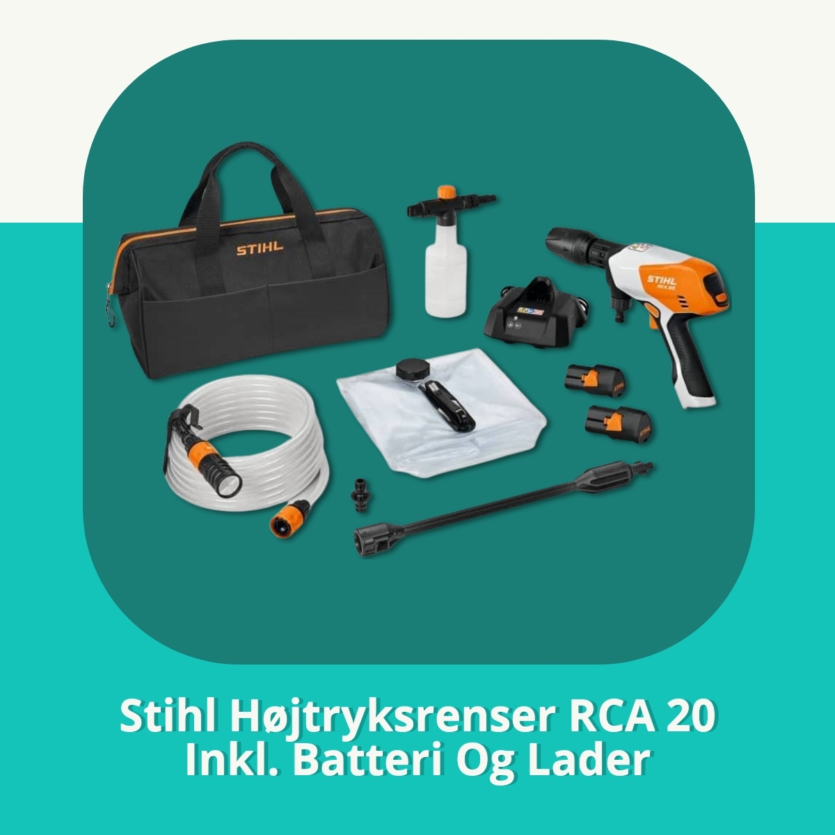 Anmeldelse af Stihl Højtryksrenser RCA 20 Inkl. Batteri Og Lader