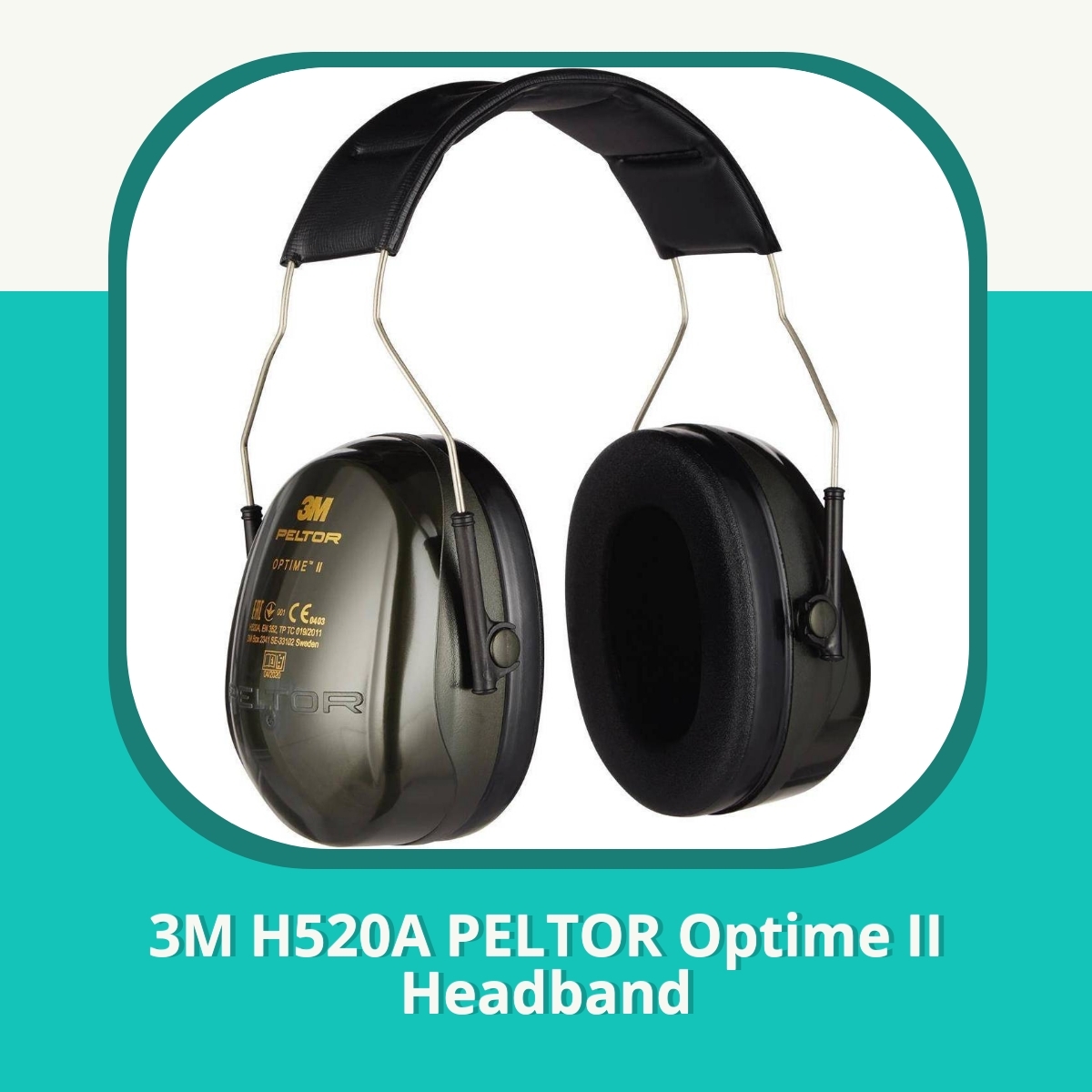 Anmeldelse af 3M H520A PELTOR Optime II Headband
