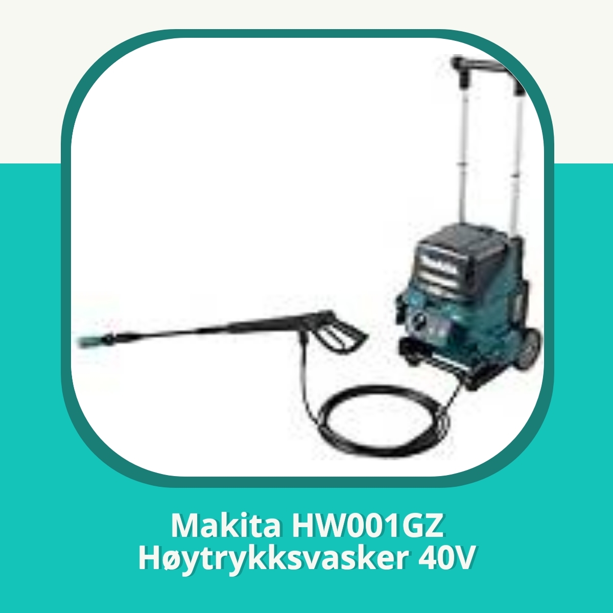 Anmeldelse af Makita HW001GZ Høytrykksvasker 40V