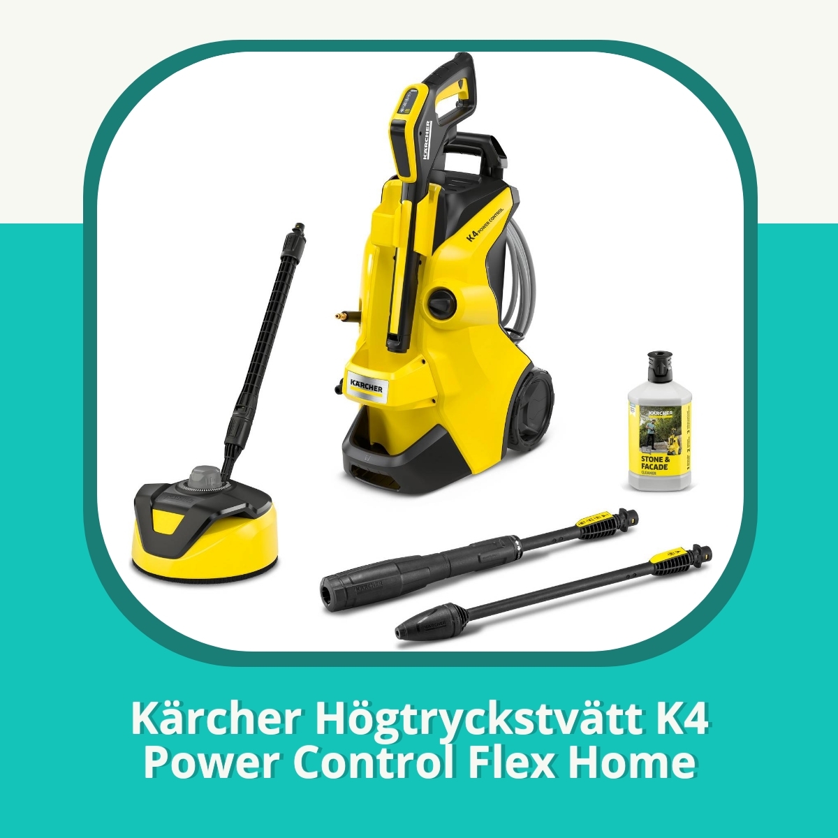Recension af Kärcher Högtryckstvätt K4 Power Control Flex Home