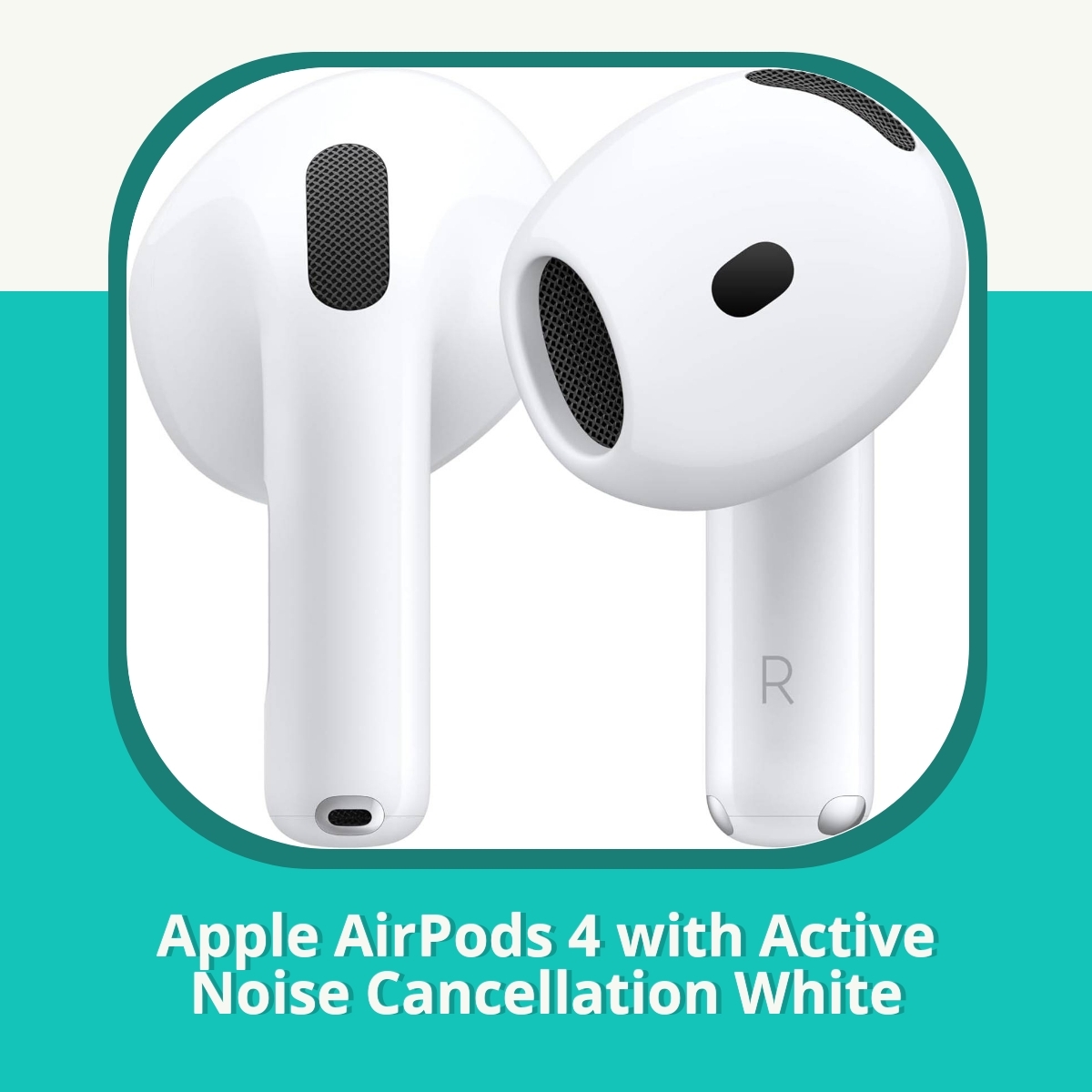 Recension Apple AirPods 4 with Active Noise Cancellation White