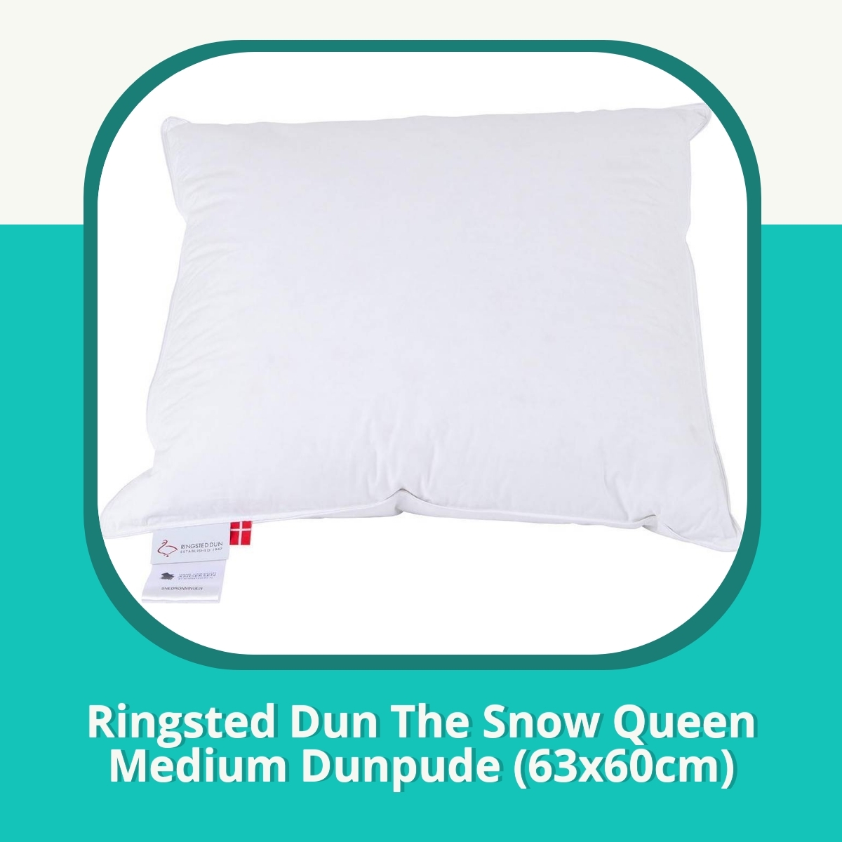 Anmeldelse af Ringsted Dun The Snow Queen Medium Dunpude (63x60cm)