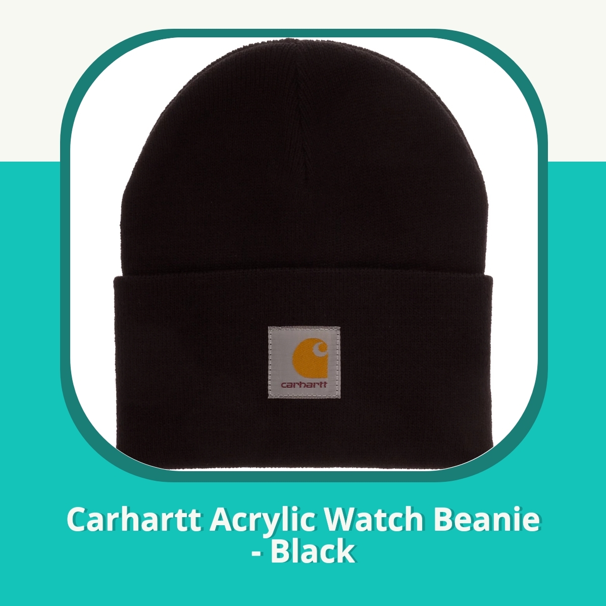Anmeldelse af Carhartt Acrylic Watch Beanie - Black