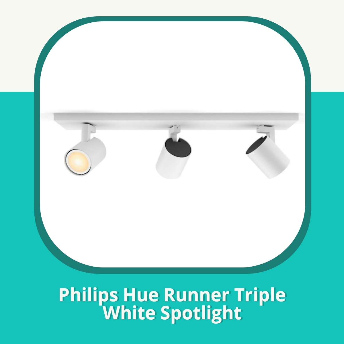 Anmeldelse af Philips Hue Runner Triple White Spotlight