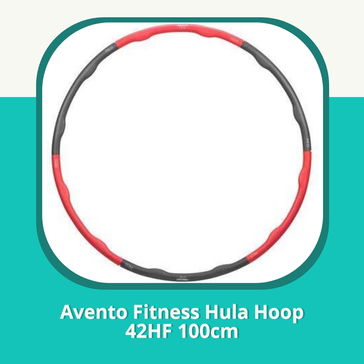 Anmeldelse af Avento Fitness Hula Hoop 42HF 100cm