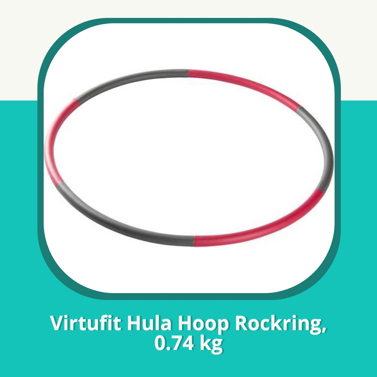 Recension af Virtufit Hula Hoop Rockring, 0.74 kg