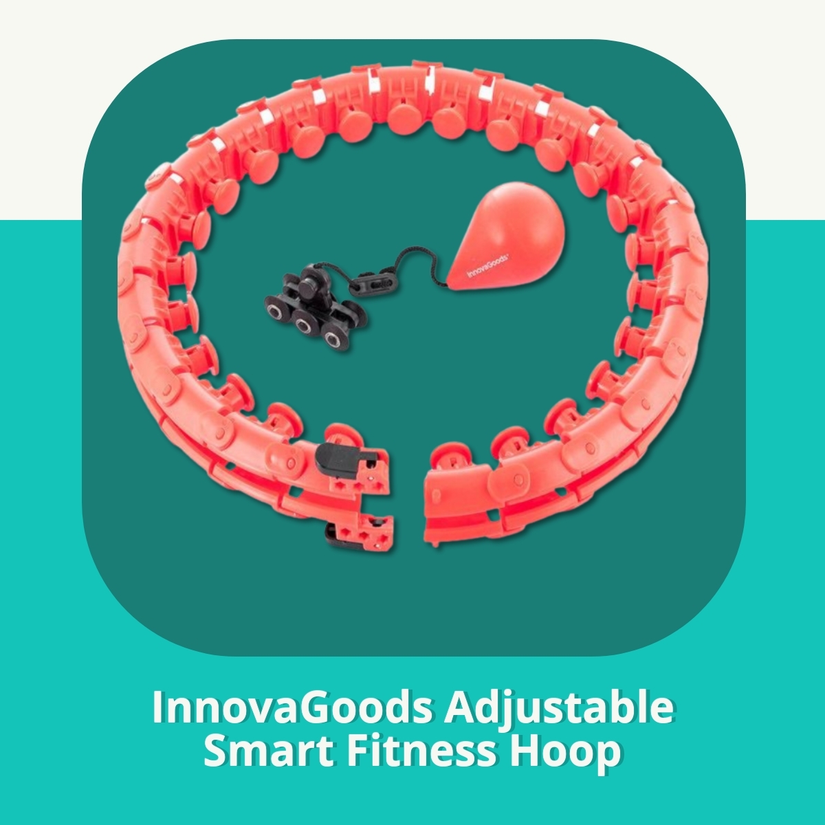 Anmeldelse af InnovaGoods Adjustable Smart Fitness Hoop