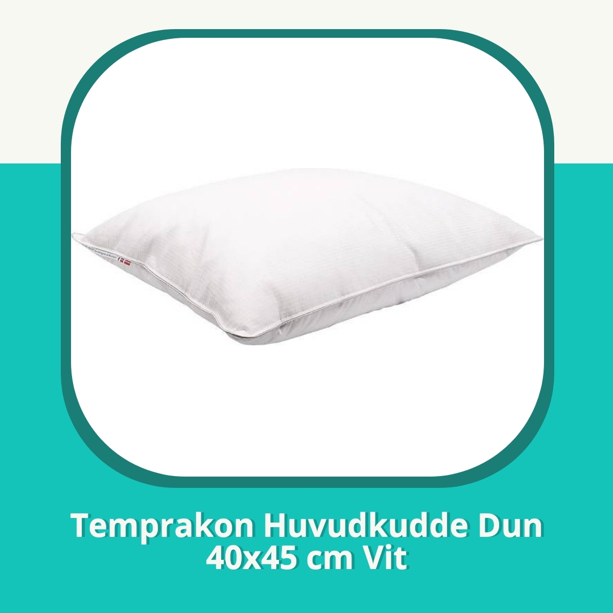 Recension af Temprakon Huvudkudde Dun 40x45 cm Vit