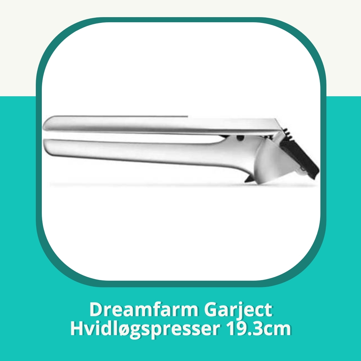 Anmeldelse af Dreamfarm Garject Hvidløgspresser 19.3cm
