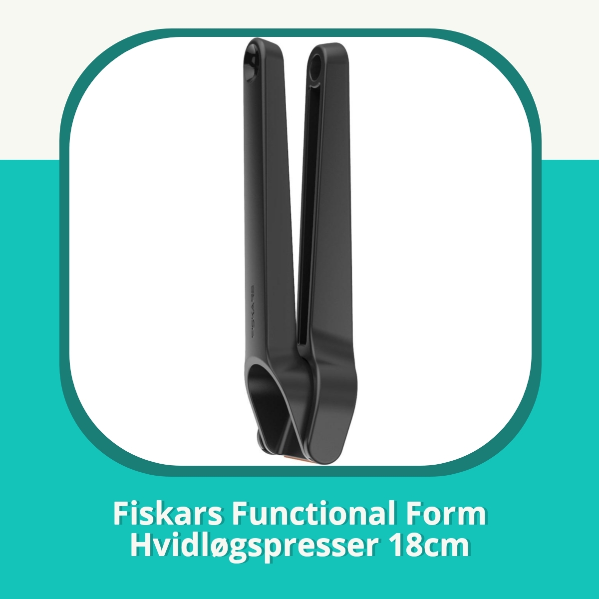 Anmeldelse af Fiskars Functional Form Hvidløgspresser 18cm
