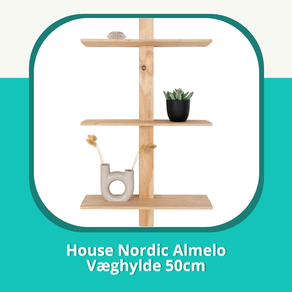 Anmeldelse af House Nordic Almelo Væghylde 50cm