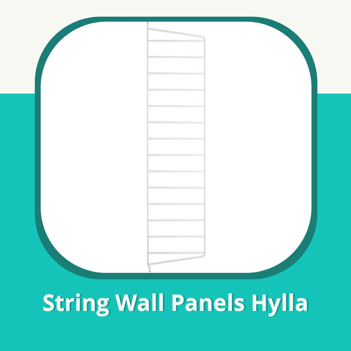 Recension af String Wall Panels Hylla