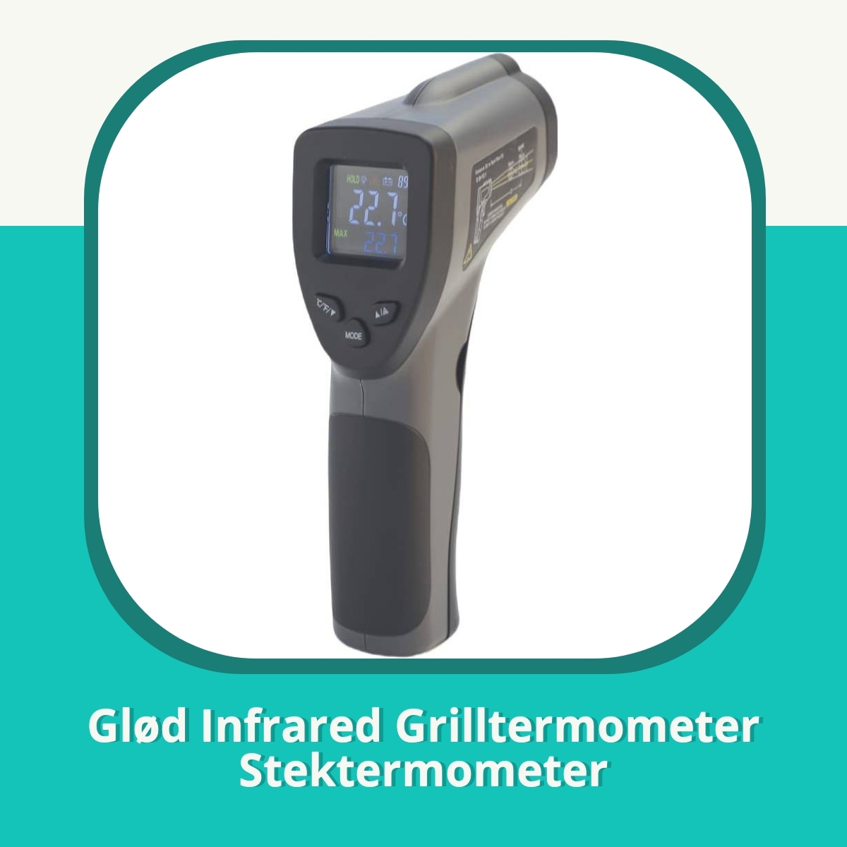 Recension af Glød Infrared Grilltermometer Stektermometer