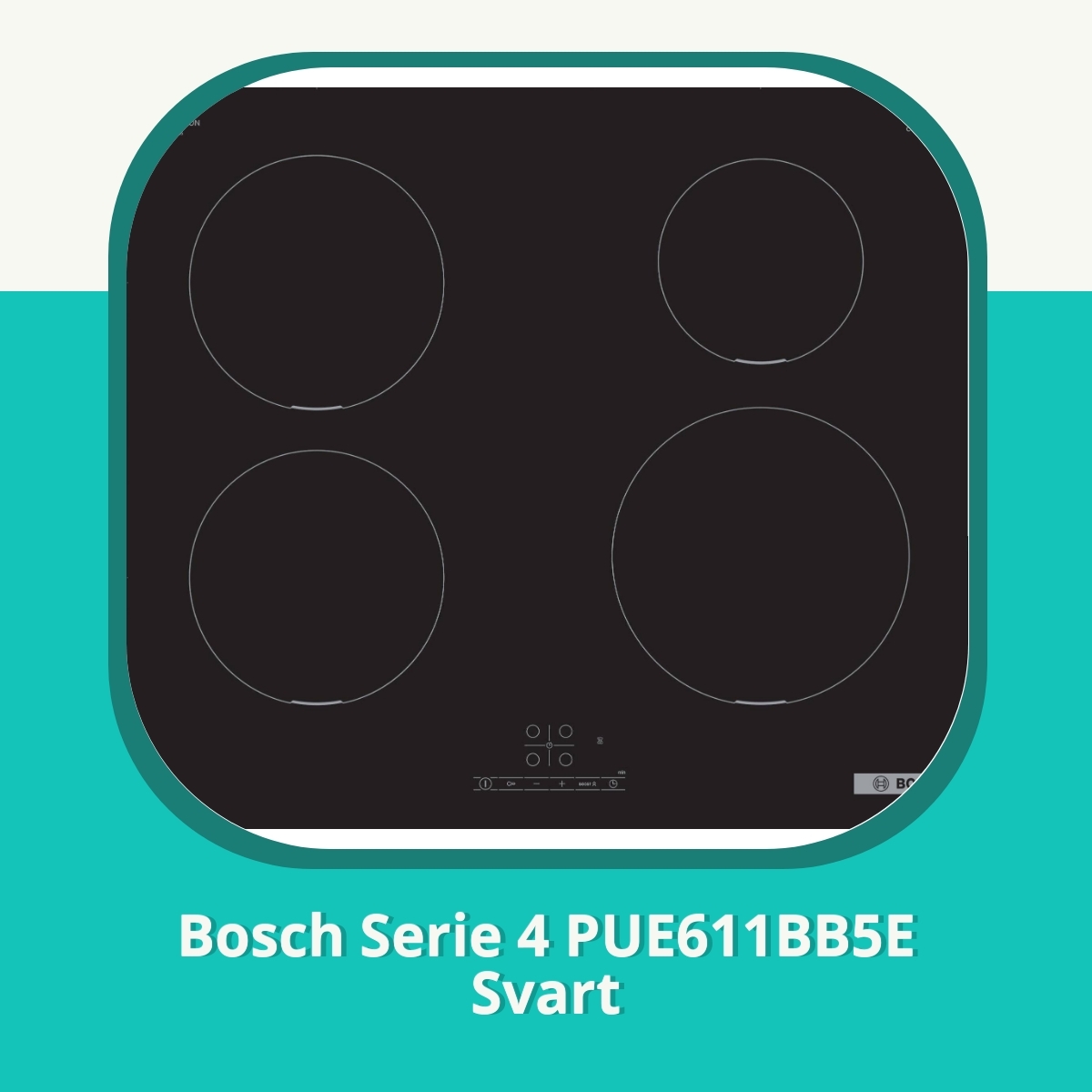 Recension af Bosch Serie 4 PUE611BB5E Svart