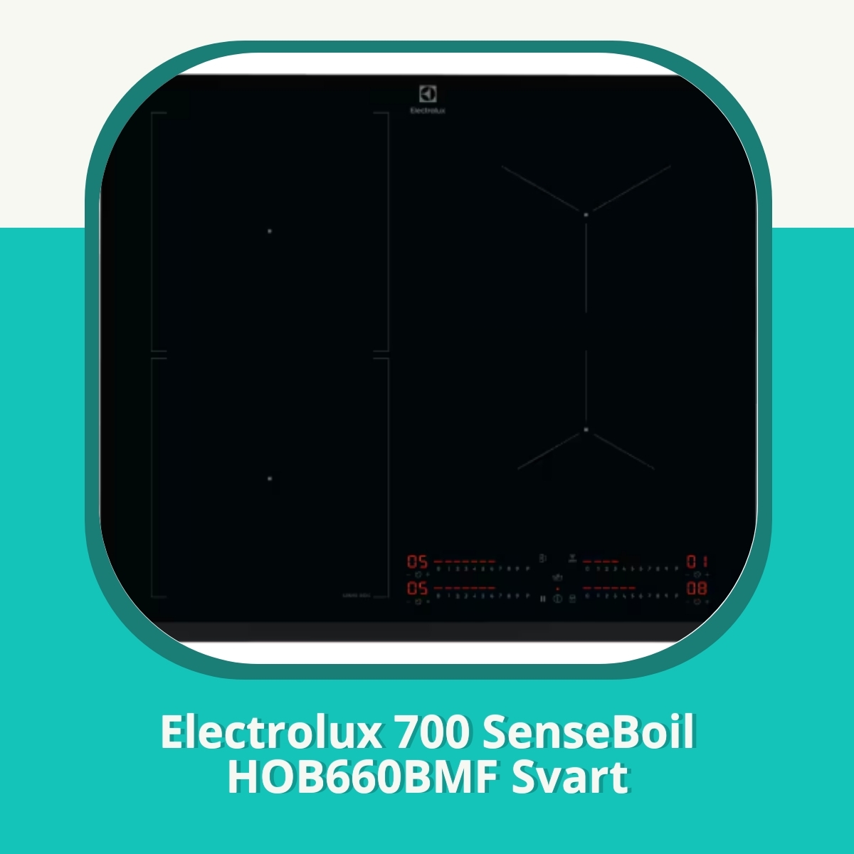 Recension af Electrolux 700 SenseBoil HOB660BMF Svart