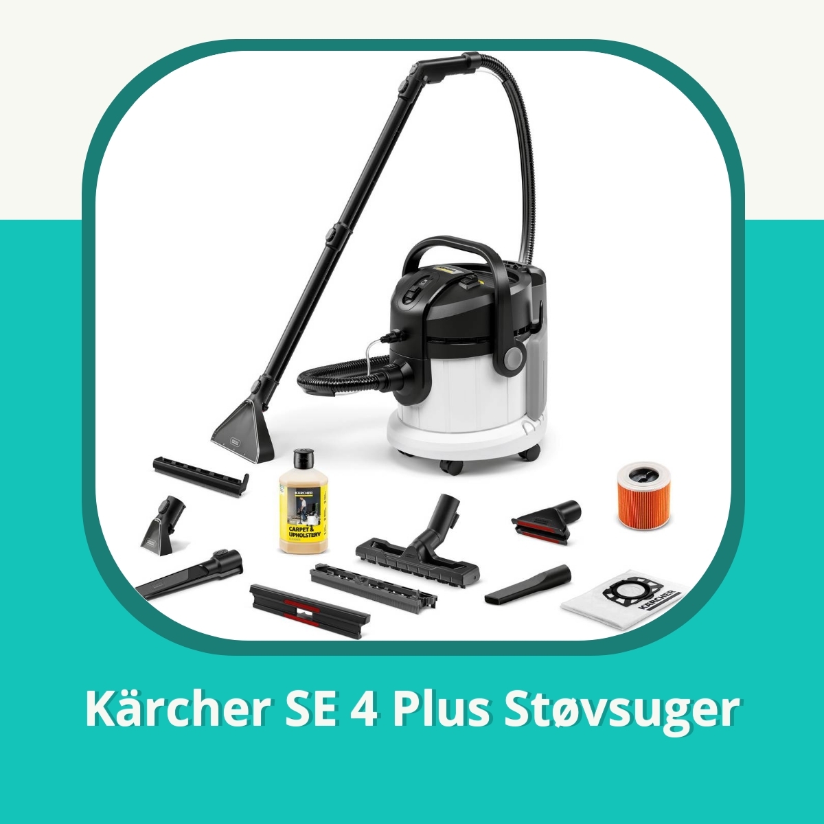 Recension af Kärcher SE 4 Plus Støvsuger