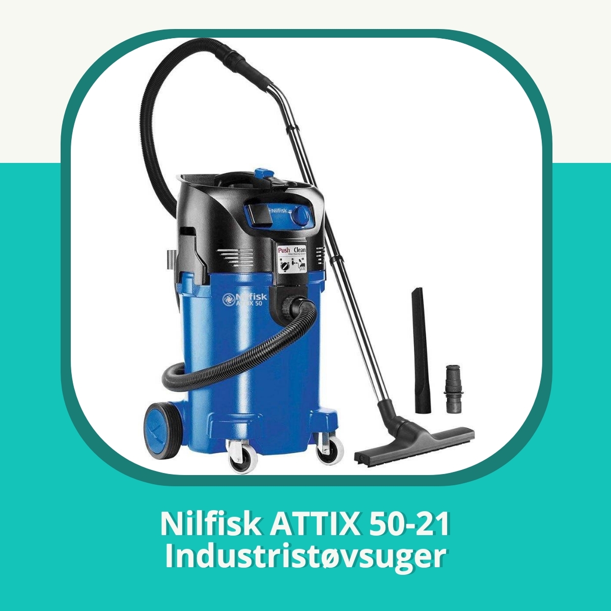 Anmeldelse Nilfisk ATTIX 50-21 Industristøvsuger