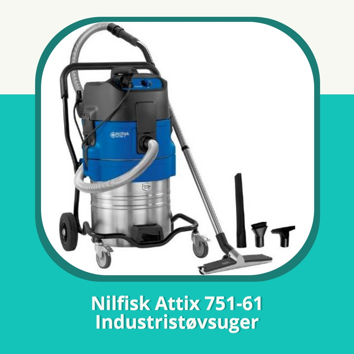 Anmeldelse af Nilfisk Attix 751-61 Industristøvsuger