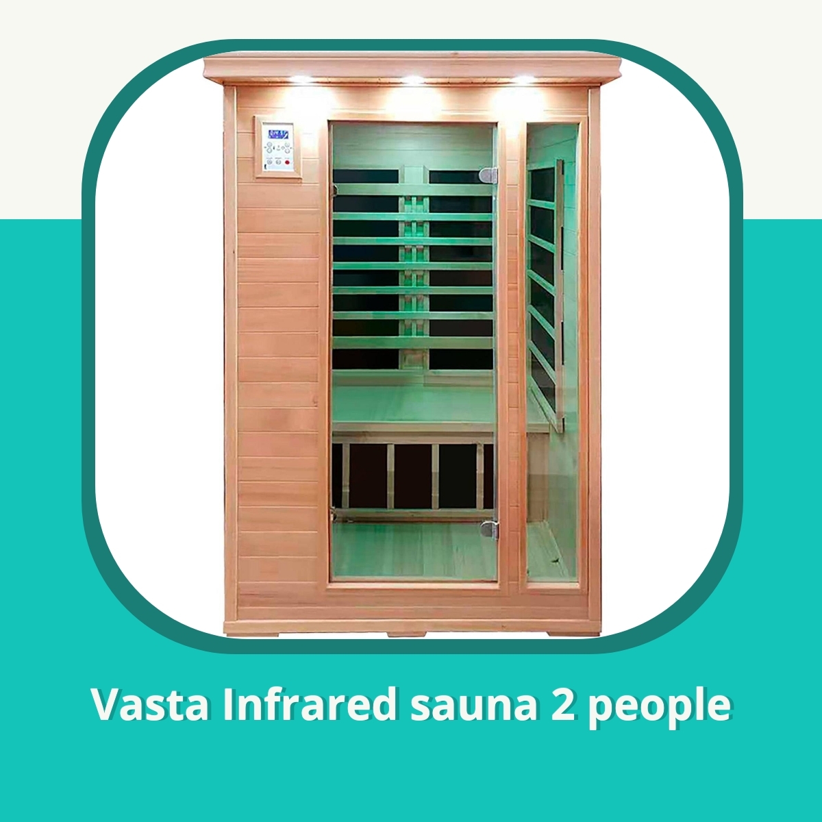 Anmeldelse af Vasta Infrared sauna 2 people