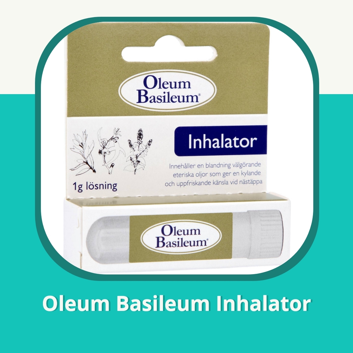 Recension af Oleum Basileum Inhalator