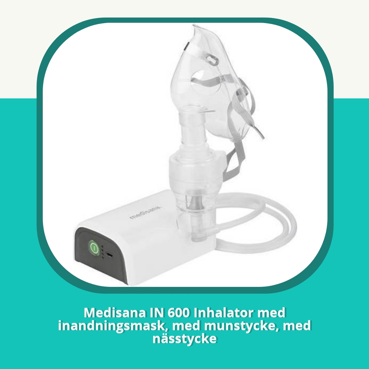 Recension af Medisana IN 600 Inhalator med inandningsmask, med munstycke, med nässtycke